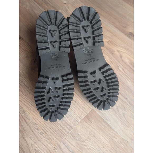 Freda Salvador Brooke Espresso Brown Womens 8.5 Water Resistant - Picture 12 of 13